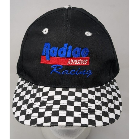 Nissin Other - Radiac Abrasives Racing Snapback‎ Hat Baseball Cap Vintage  Checkered 80s 90s